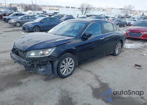 2013 Honda Accord Ex z USA, uszkodzony, nr VIN 1HGCR2F77DA198113